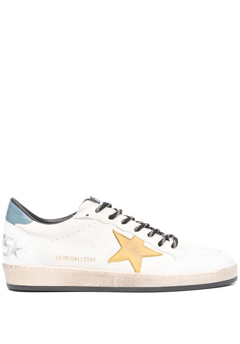 White and blue Ball Star sneakers  Golden Goose - men